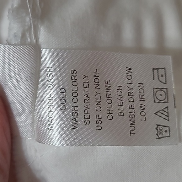 Jessica London White Textured Pants size 14 - Picture 6 of 9